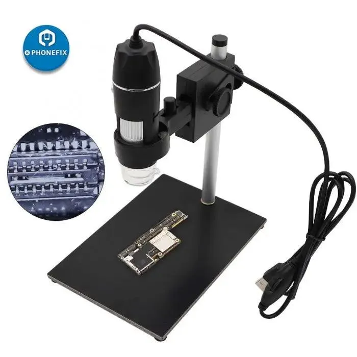 1000X USB LED Digital Microscope with Height Adjustable Stand