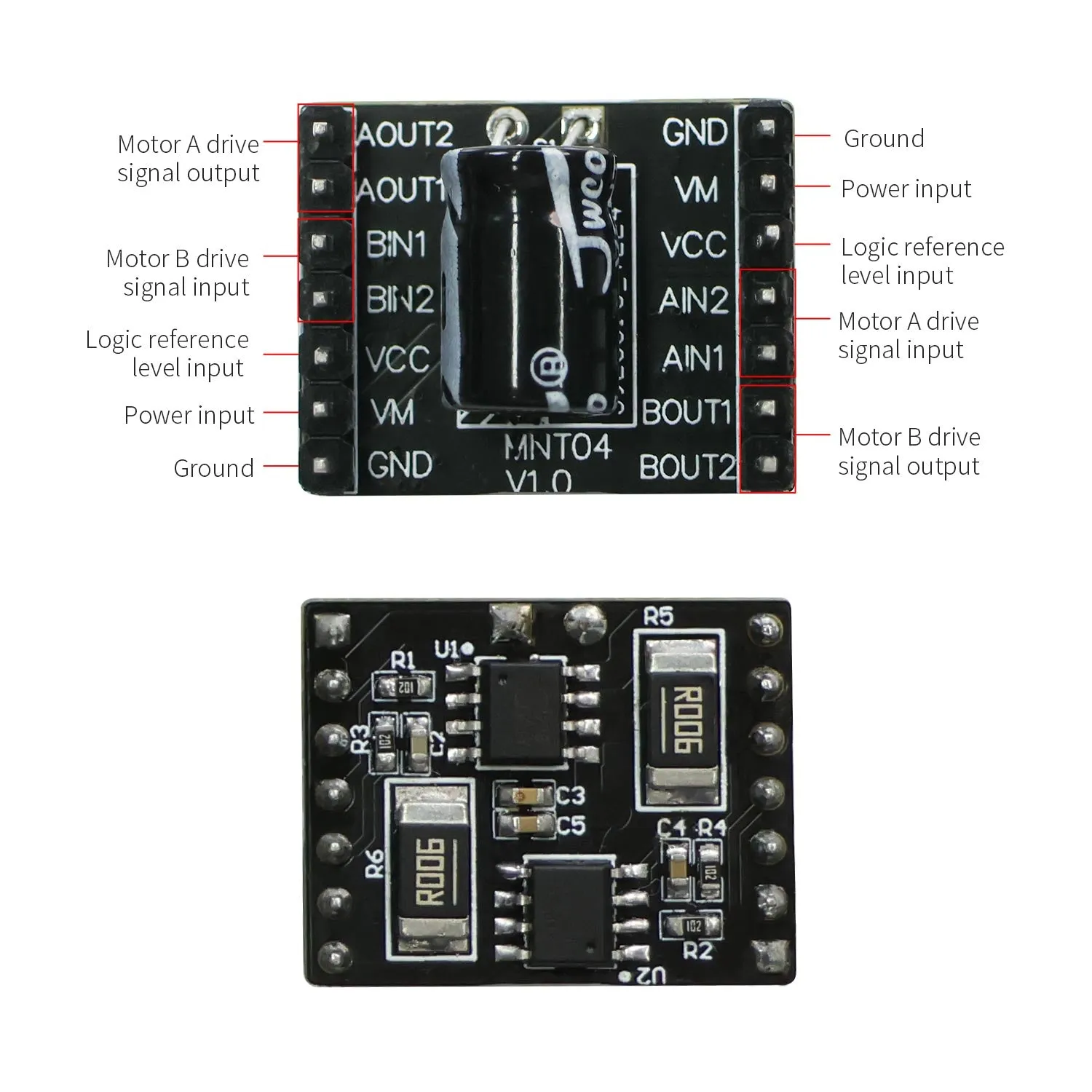 2-Channel Motor Drive Module(AT8236/TB6612FNG)
