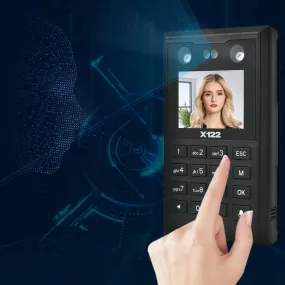 2.8in TFT Face Palmprint Time Attendance Wiegand26 Access Control Machine fingerprint sensor Black