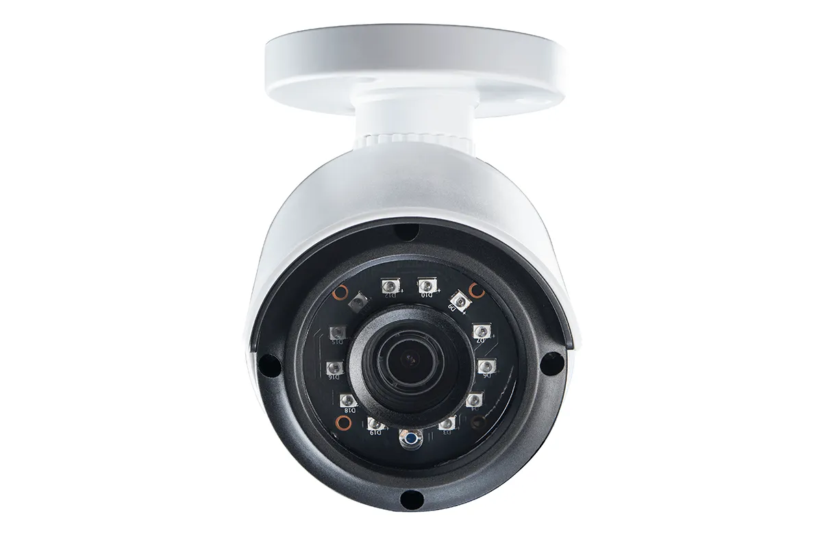2K 4MP Super High Definition Bullet Security Cameras with Night Vision (2 Pack)