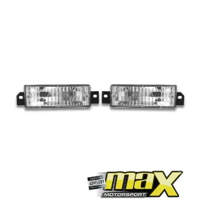 3 Series E30 (88-92) Crystal Front Bumper Indicators