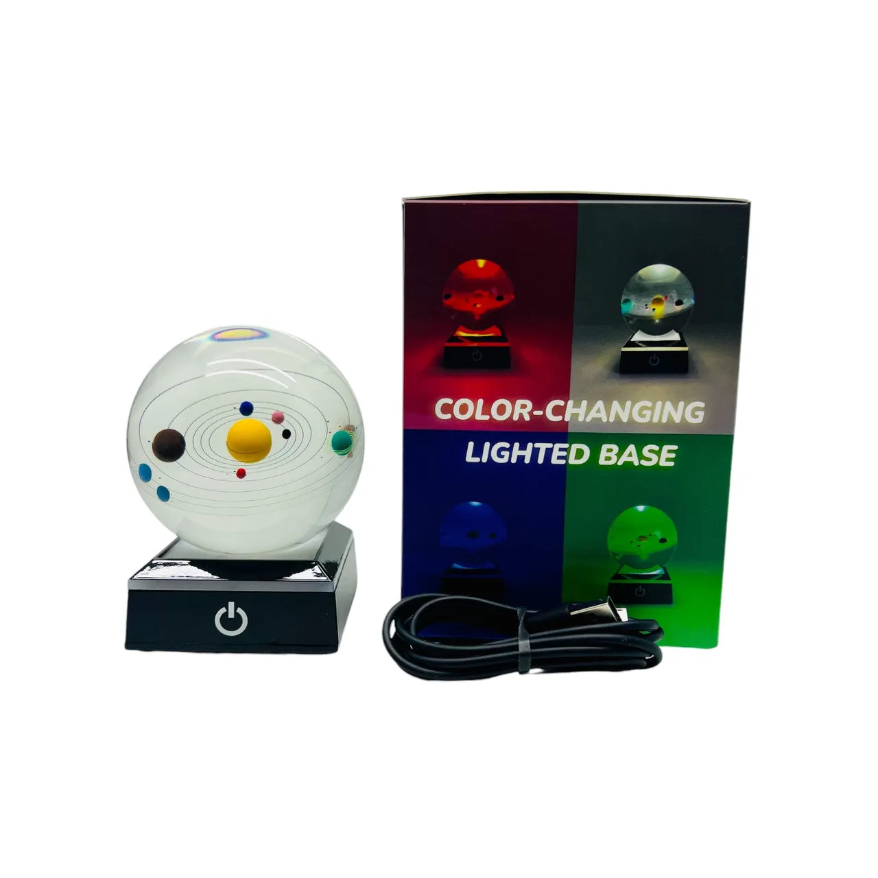 3D Crystal Solar System