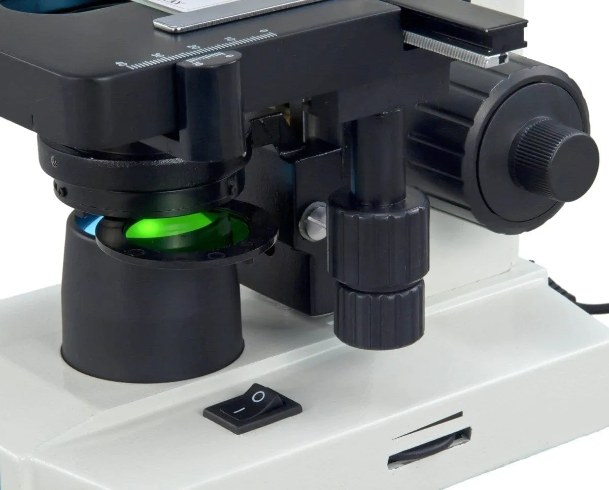 40X-2000X 1.3MP Digital Integrated Microscope with LED Illumination   Blank Slides, Tissues