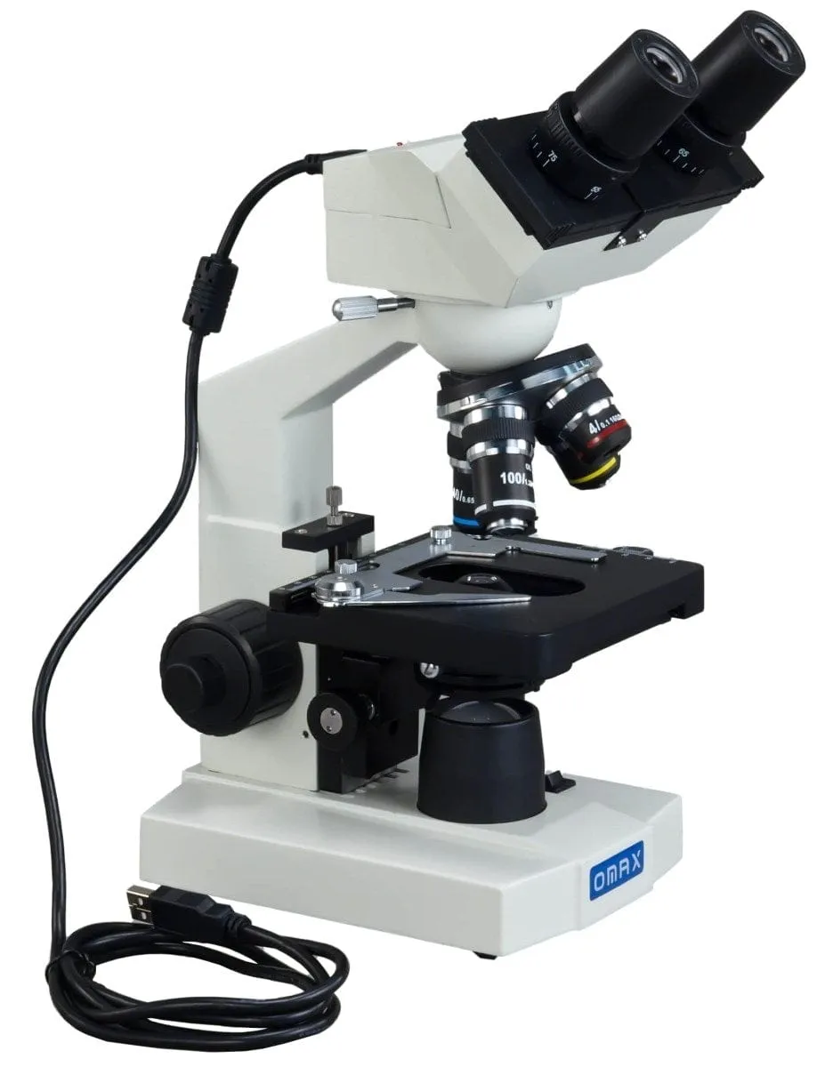 40X-2000X 1.3MP Digital Integrated Microscope with LED Illumination   Blank Slides, Tissues
