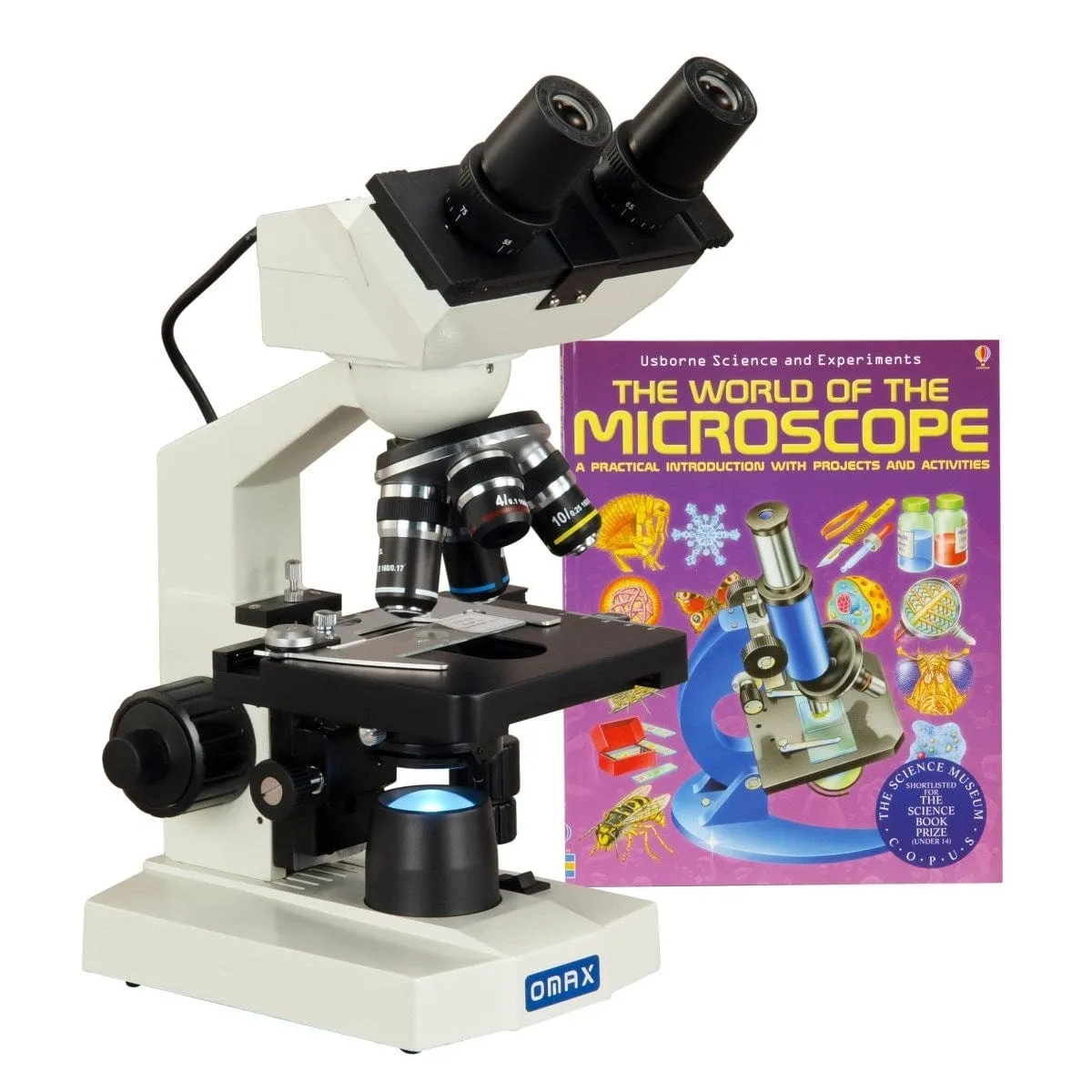 40X-2500X 1.3MP Digital Integrated Microscope with LED Illumination   Book