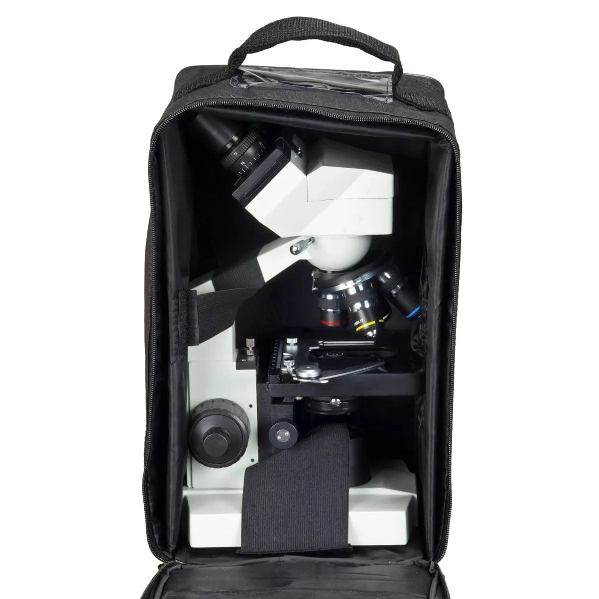40X-2500X 1.3MP Digital Integrated Microscope with LED Illumination   Vinyl Case, Blank Slides, Tissues