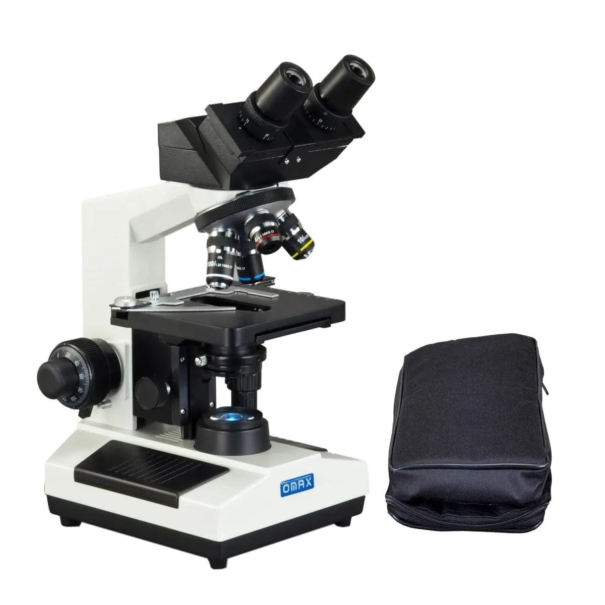 40X-2500X 3MP Digital Integrated Microscope with LED Illumination   Vinyl Case
