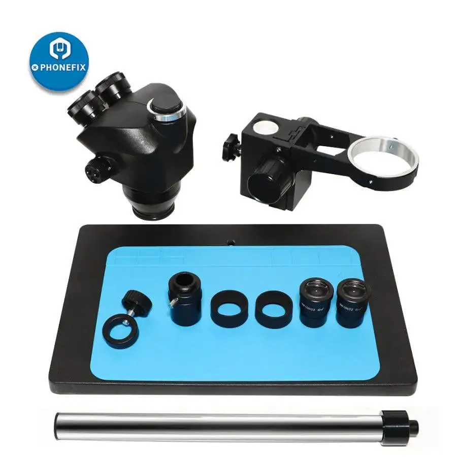 7X-45X Trinocular Stereo Microscope 38MP HDMI Microscope Camera