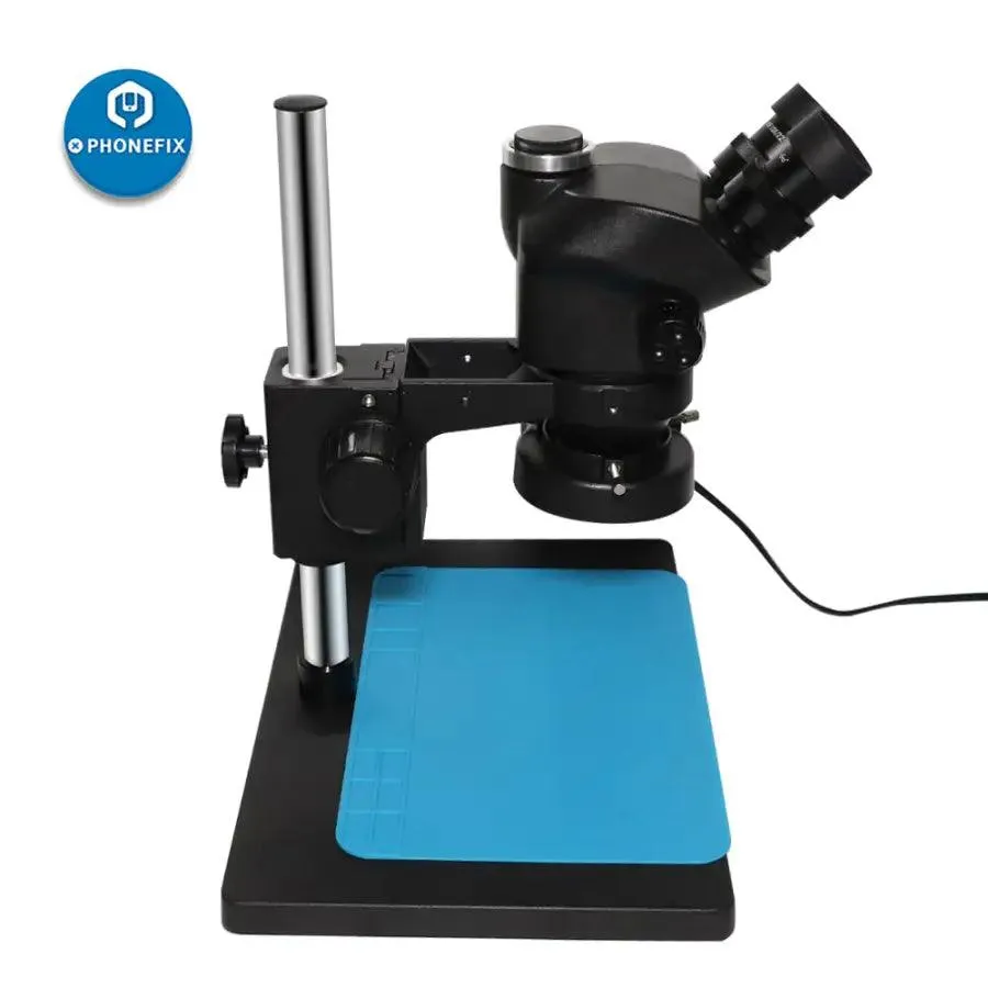 7X-45X Trinocular Stereo Microscope 38MP HDMI Microscope Camera