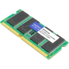 AddOn AA1333D3S9/4G x1 Lenovo 55Y3714 Compatible 4GB DDR3-1333MHz Unbuffered Dual Rank 1.5V 204-pin CL9 SODIMM 55Y3714-AA