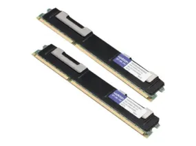 AddOn AM160D3DR4RN/4G x2 JEDEC Standard Factory Original 8GB DDR3-1600MHz Registered ECC Dual Rank x4 1.5V 240-pin CL11 RDIMM AM160D3DR4RN/8GK2