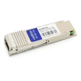 AddOn Dell 407-BBQV Compatible TAA Compliant 40GBase-PLR4 QSFP  Transceiver (SMF, 1310nm, 10km, MPO, DOM) 407-BBQV-AO