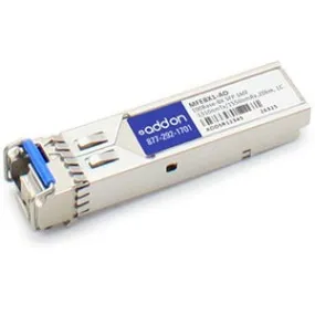 Addon Linksys Mfebx1 Compatible Taa Compliant 100Base-Bx Sfp Transceiver (Smf, 1310Nmtx/1550Nmrx, 20Km, Lc)