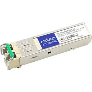 Addon Msa And Taa Compliant 1000Base-Dwdm 100Ghz Sfp Transceiver (Smf, 1559.79Nm, 80Km, Lc, Dom)