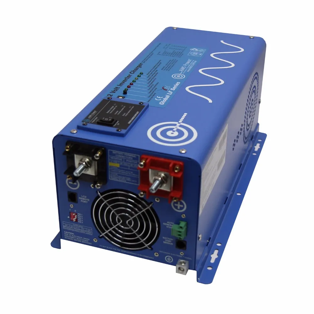 Aims Power 3000 Watt 12V Pure Sine Inverter Charger - PICOGLF30W12V120VR