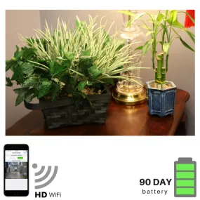 All-In-One HD WiFi Plant Camera w/ Battery Power, and Remote Video Access