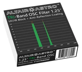 Altair TriBand 1.85mm Filter 1.25 inch mounted