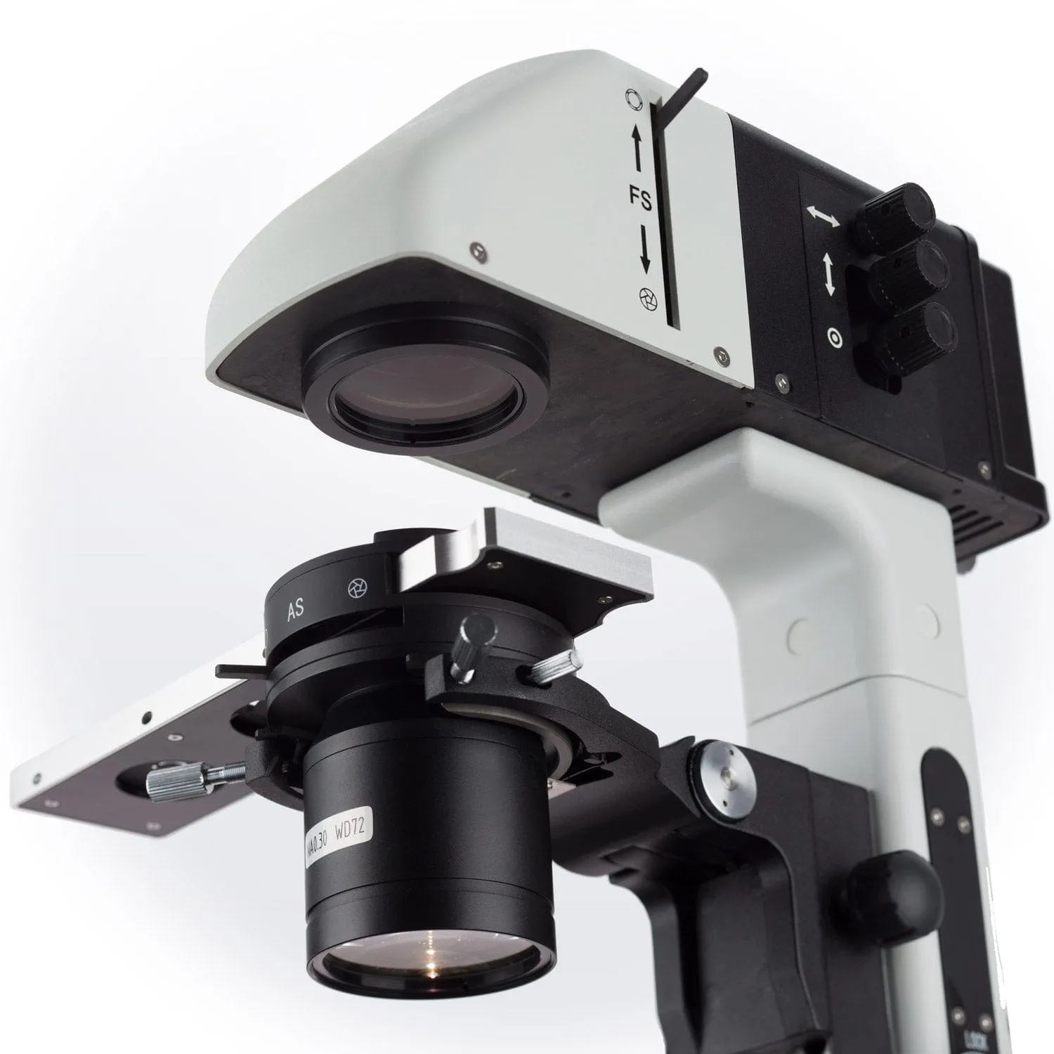 AmScope IN480 Series Inverted Infinity-corrected Phase-contrast Trinocular Compound Microscope 40X-1500X Magnification with Koehler Illumination and 11.6" 60fps Real-time Imaging system