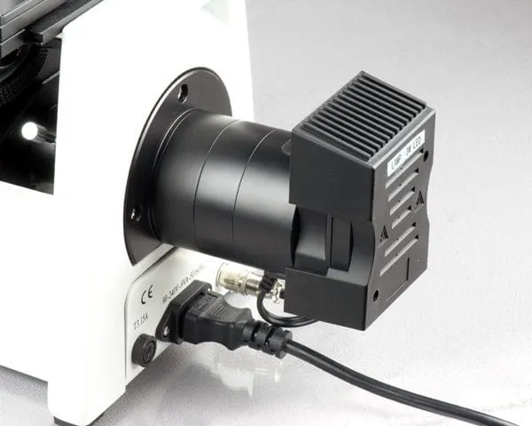 AmScope ME1200 Series Inverted Metallurgical Trinocular Compound Microscope 50X-1250X Magnification with 1080p HDMI Camera with WiFi