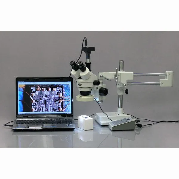 AmScope MU Series 1.3MP USB 2.0 Color CMOS C-Mount Microscope Camera with Reduction Lens