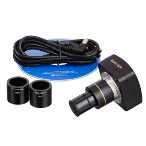 AmScope MU Series 1.3MP USB 2.0 Color CMOS C-Mount Microscope Camera with Reduction Lens