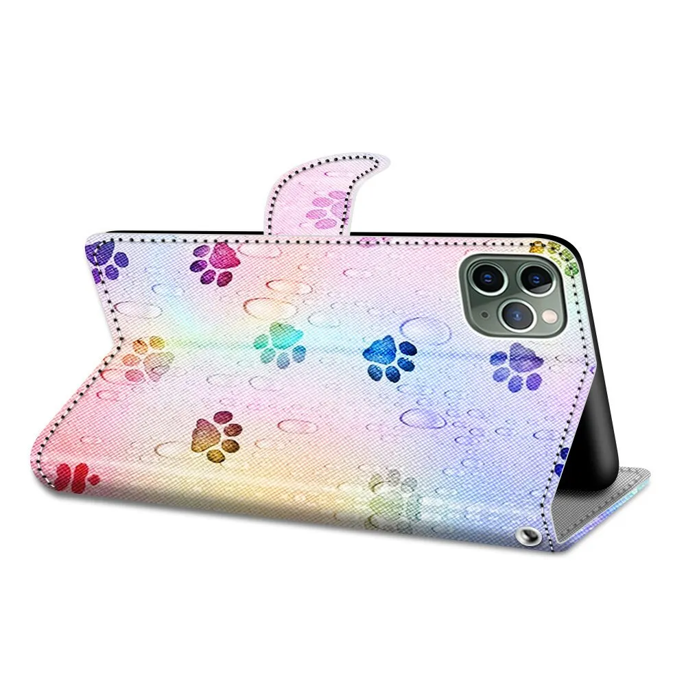 Anymob Samsung Night Road Magnetic Flip Leather Phone Case