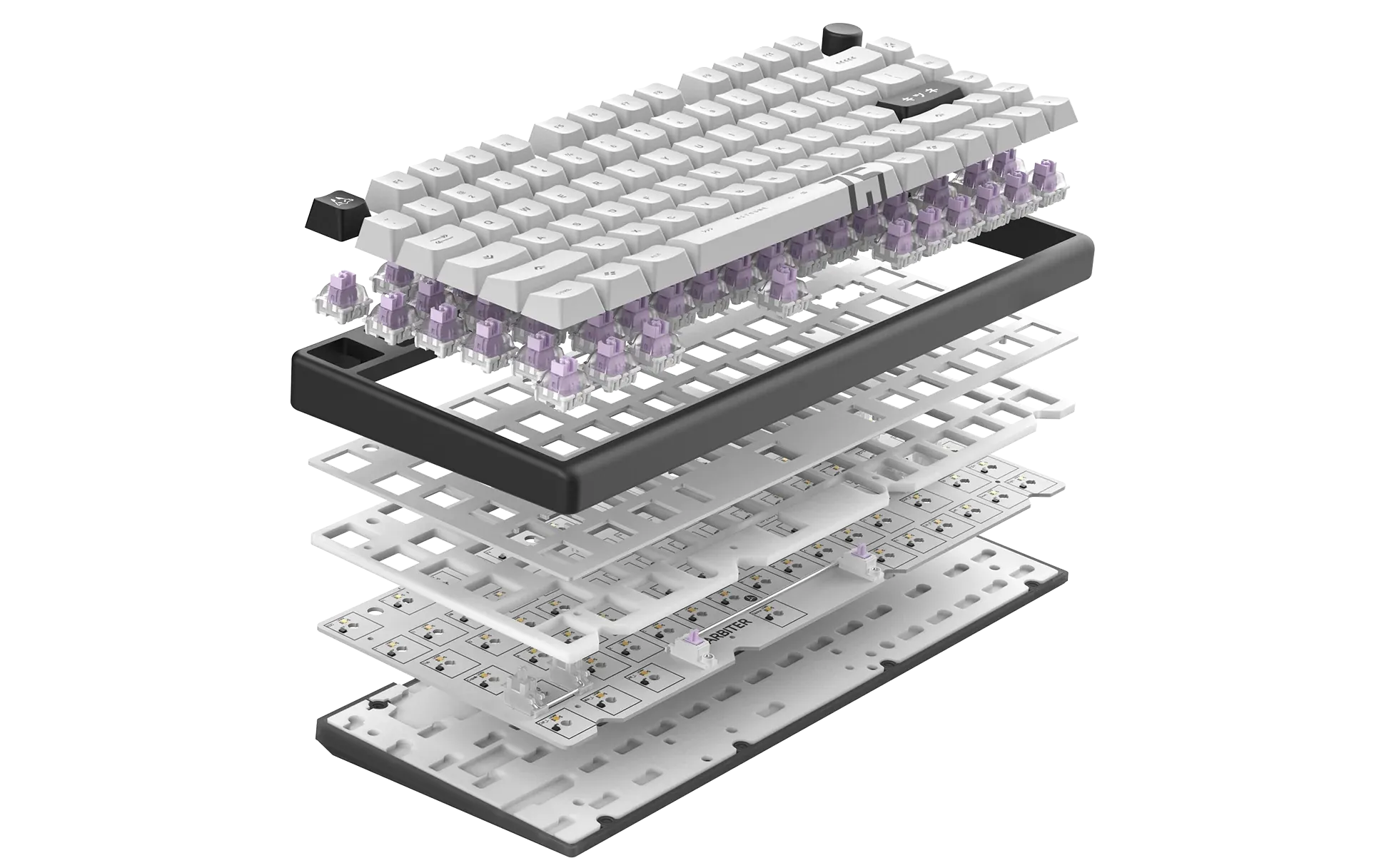 Arbiter Studio KITSUNE Polar 75 PRO Hall Effect Magnetic Keyboard