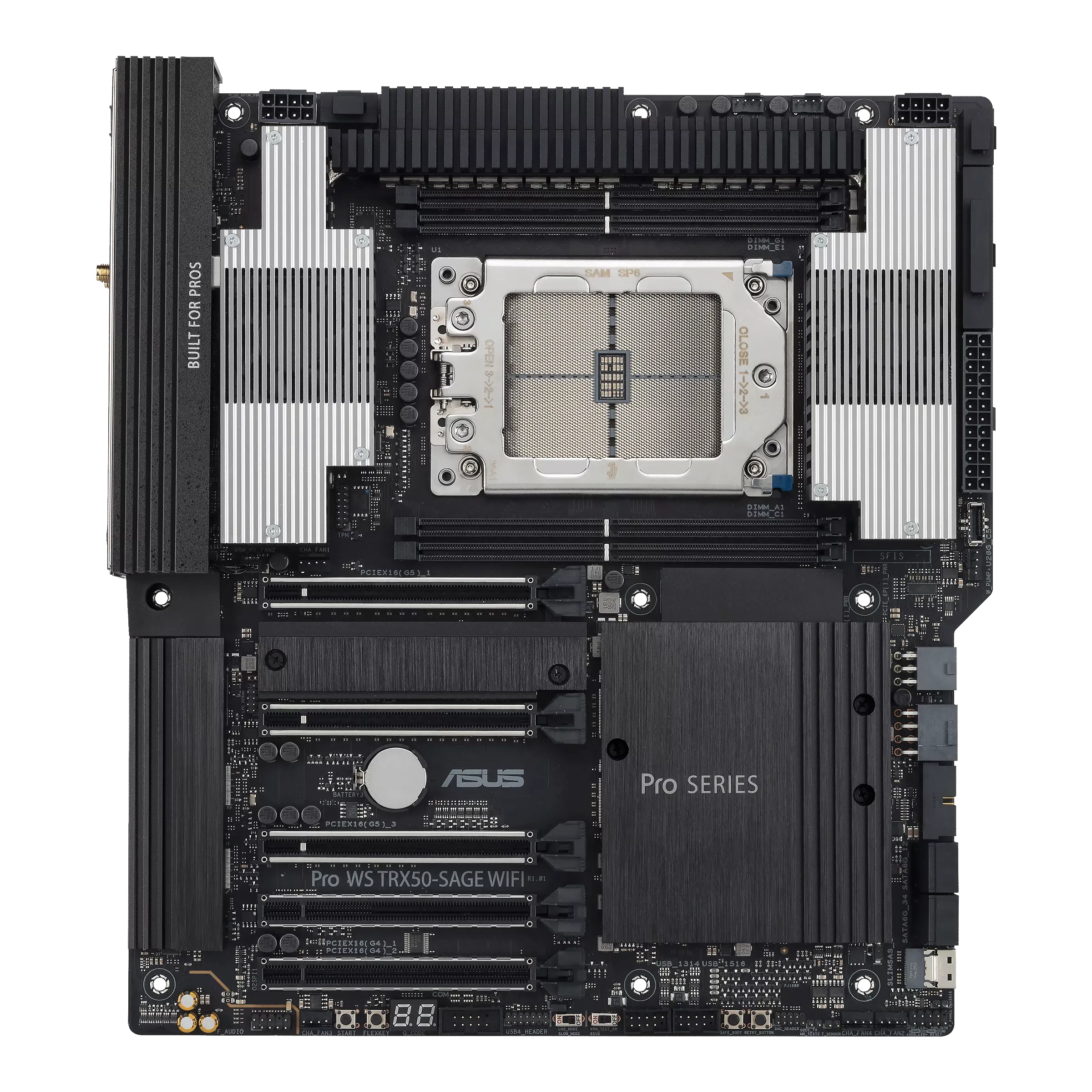ASUS Pro WS TRX50-SAGE WIFI DDR5,AMD Socket sTR5 CEB Motherboard