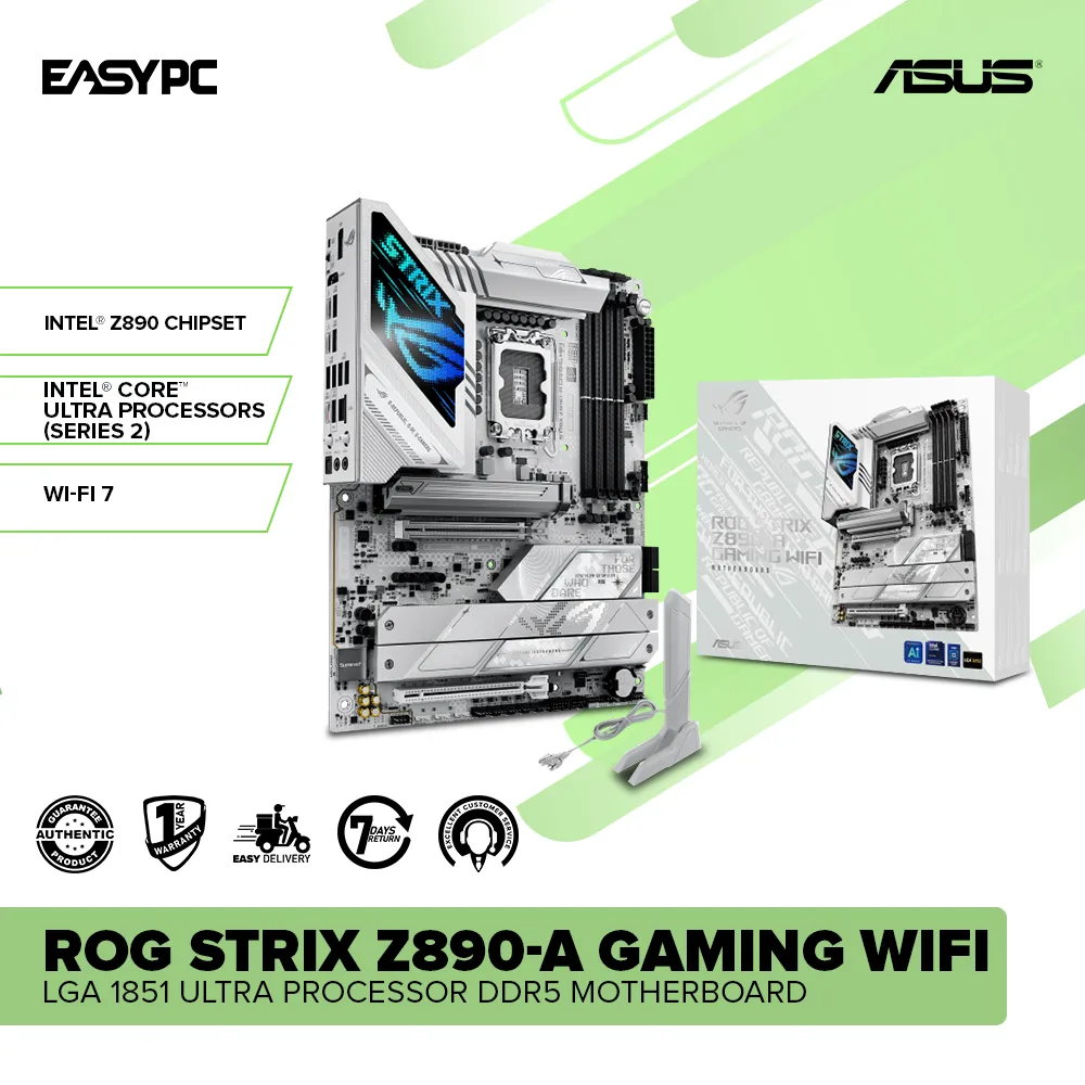 Asus ROG STRIX Z890-A GAMING WIFI LGA 1851 Ultra Processor DDR5 Motherboard