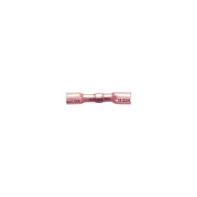 Auveco® 21003 Sealed Crimp and Solder Insulation Butt Connector, Polyolefin, Red