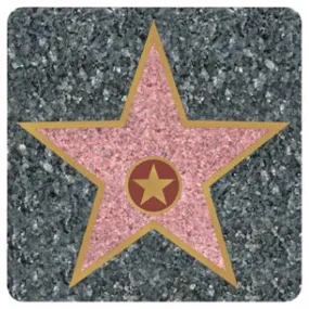Awards Night Coasters (8-Pack) - 3.5" Hollywood Themed Design
