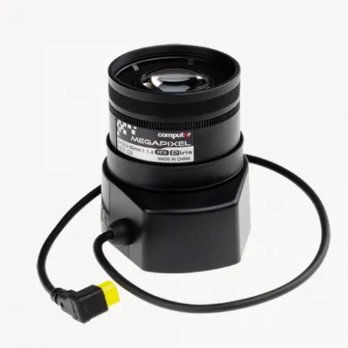 Axis Communications Computar CS-Mount 12.5-50 mm f/1.4 Varifocal IR-Corrected Telephoto Lens with P-Iris