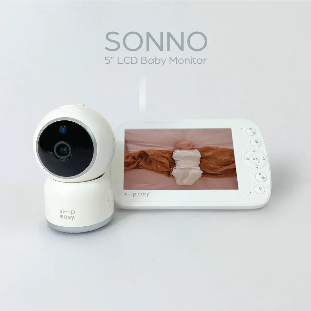 Babystudio Sonno 5" Crystal Clear Baby Monitor