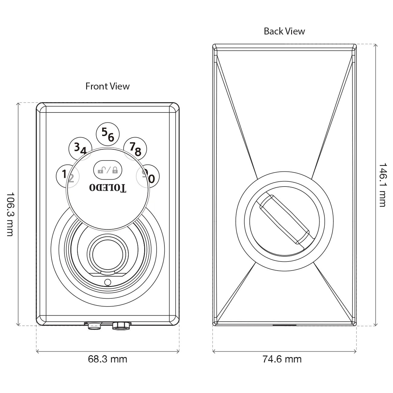 Biometric / Electronic Deadbolt