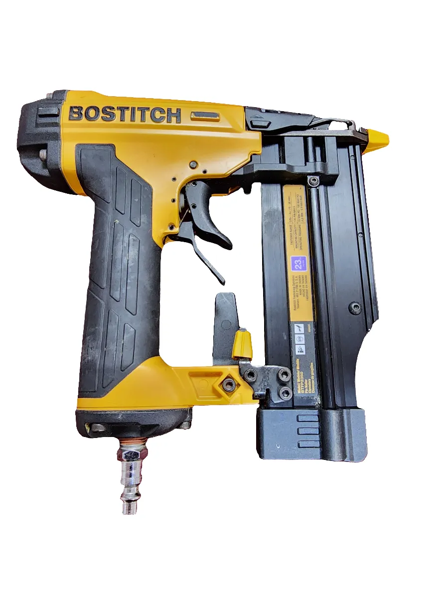 BOSTITCH Pin Nailer 23 Gauge, 1/2-Inch to 1-3/16-Inch