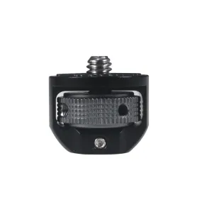 Camera Conversion Screw 1/4 Inch  Adapter for DJI Pocket2 /Insta360 ONE X2(Black Titanium)
