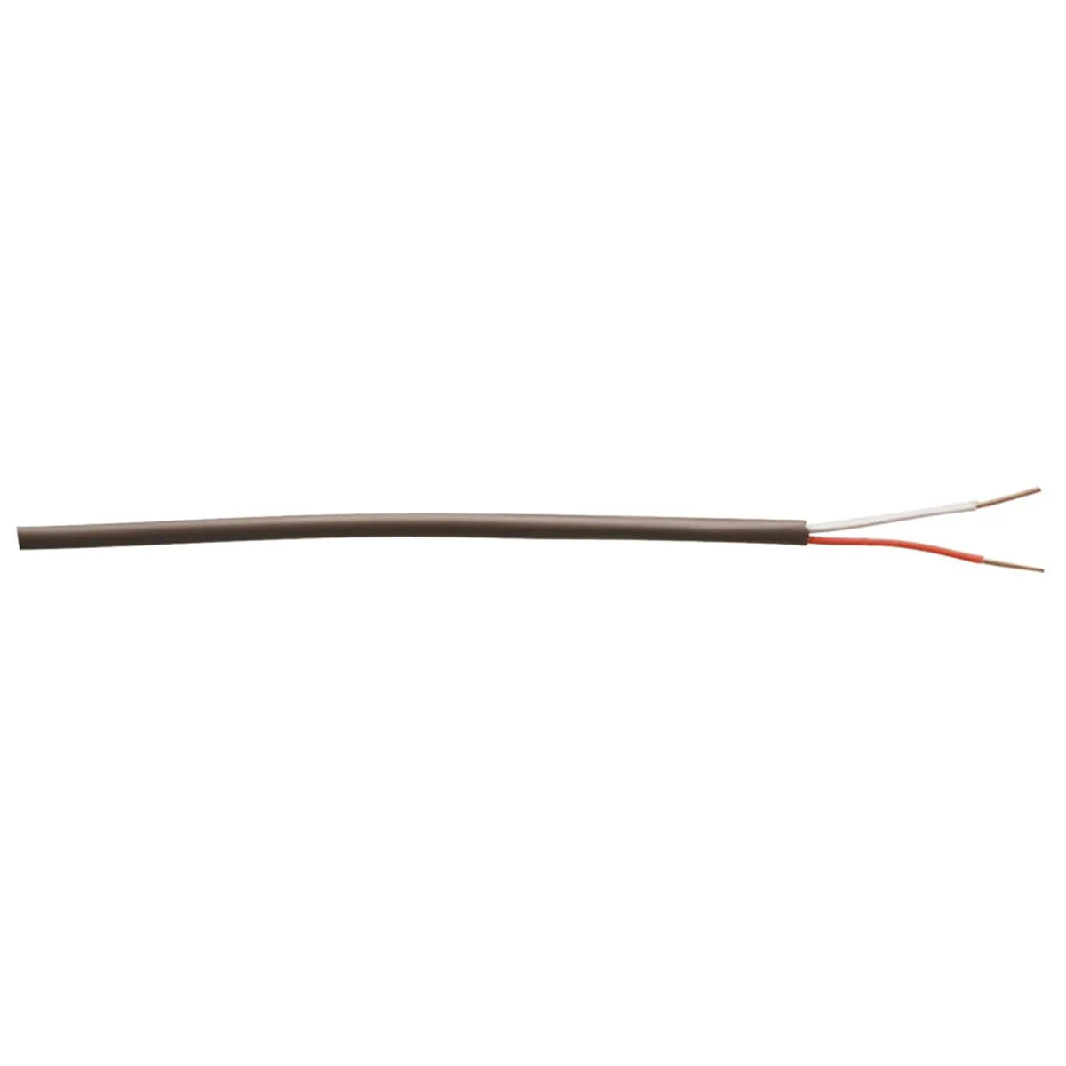 CCI 5407 Bell Wire, 18 AWG Wire, 2 -Conductor, Thermoplastic Insulation, Red/White Sheath, 150 V