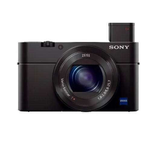 Sony Cyber-shot DSC-RX100 III Digital Camera, Certified Refurbished - Black