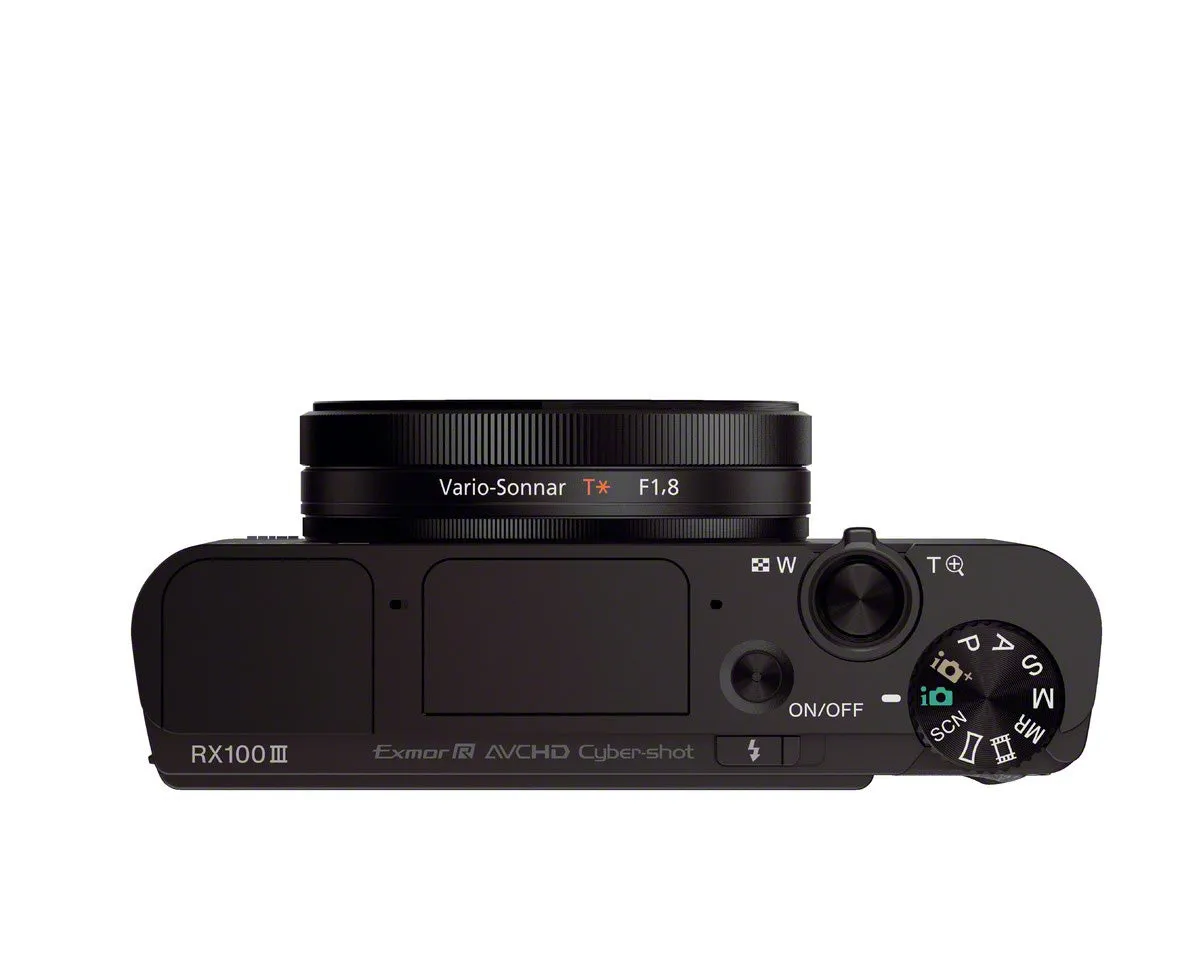 Sony Cyber-shot DSC-RX100 III Digital Camera, Certified Refurbished - Black
