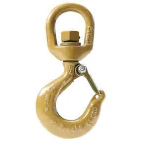 Crosby®  L-322AN 22 Ton Alloy Swivel Eye Hook w/Latch - 1048889