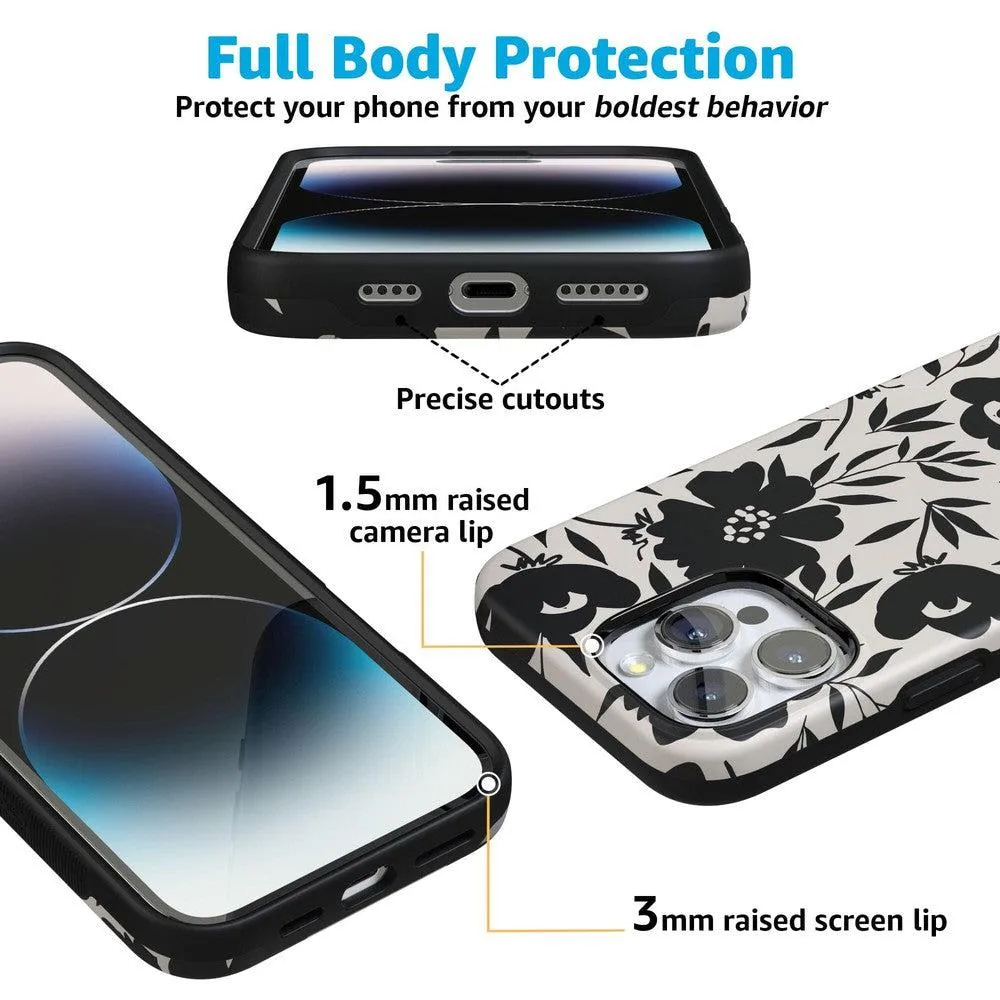 Dark Fantasy | Contrast Floral Case