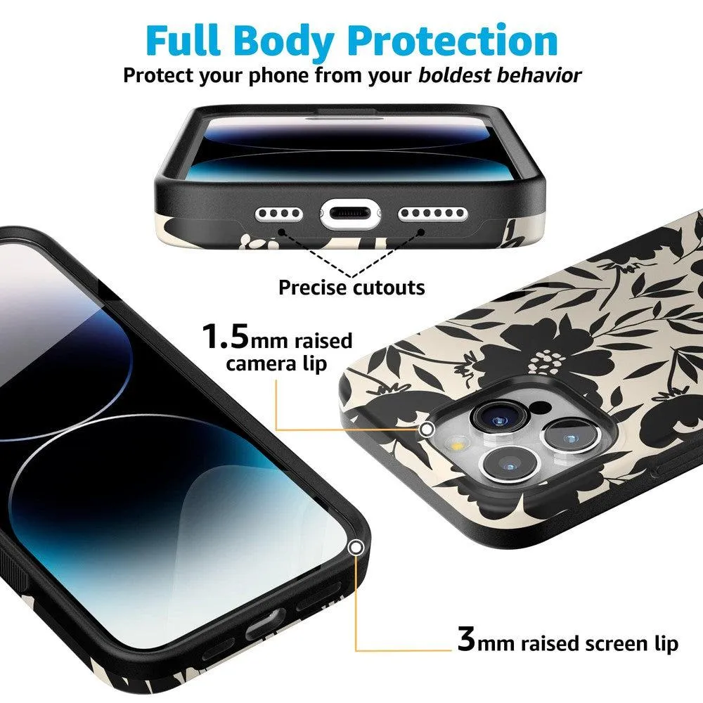 Dark Fantasy | Contrast Floral Case