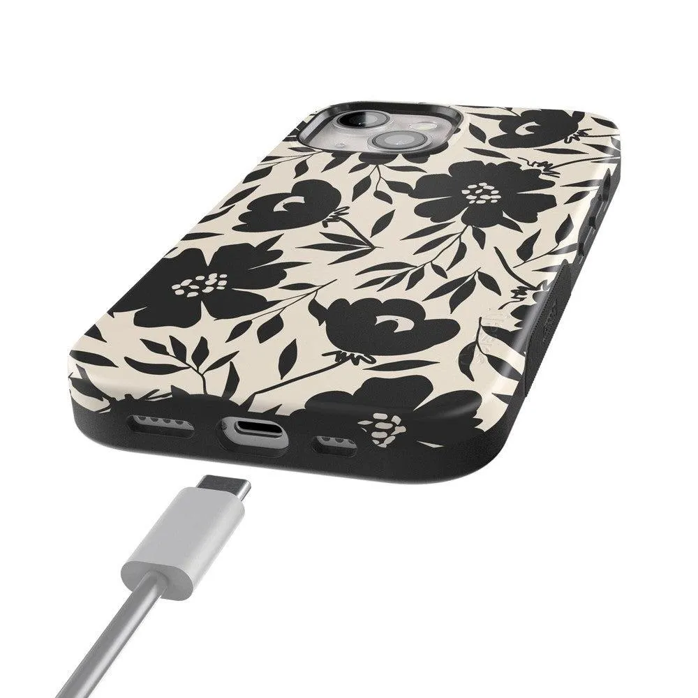 Dark Fantasy | Contrast Floral Case