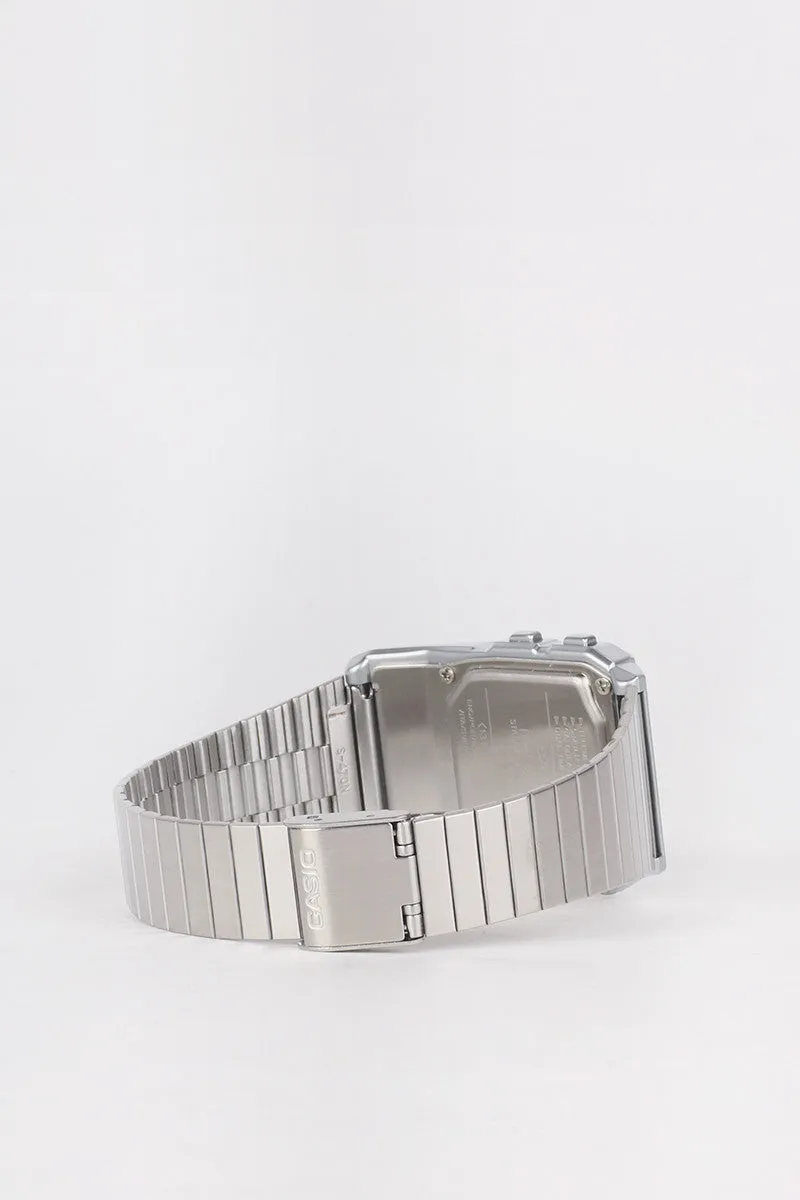 Databank Calculator Watch (DBC611-1D) - Silver