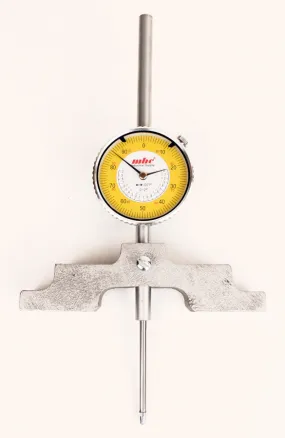 Dial Indicator Gauge 2 inch for Two Cycle with Bridge Bracket