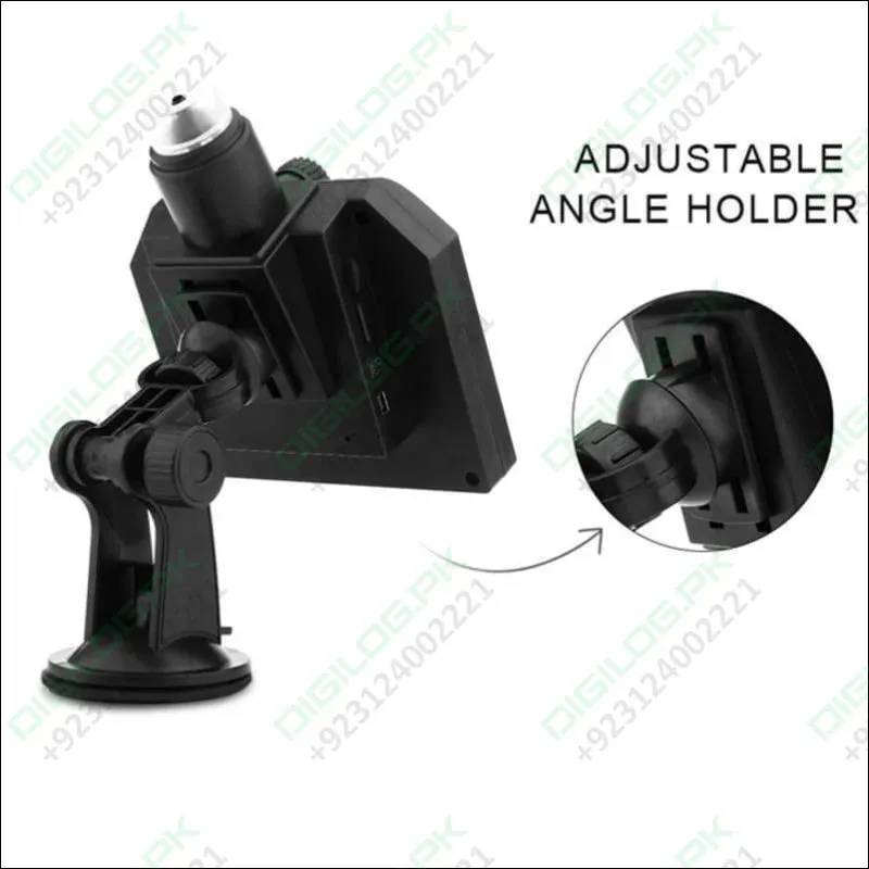 Digital Microscope 4.3in Hd Led 3.6mp 1-600x Continuous Magnifier