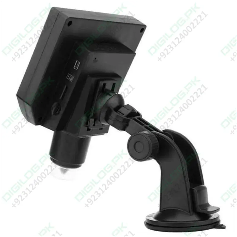 Digital Microscope 4.3in Hd Led 3.6mp 1-600x Continuous Magnifier