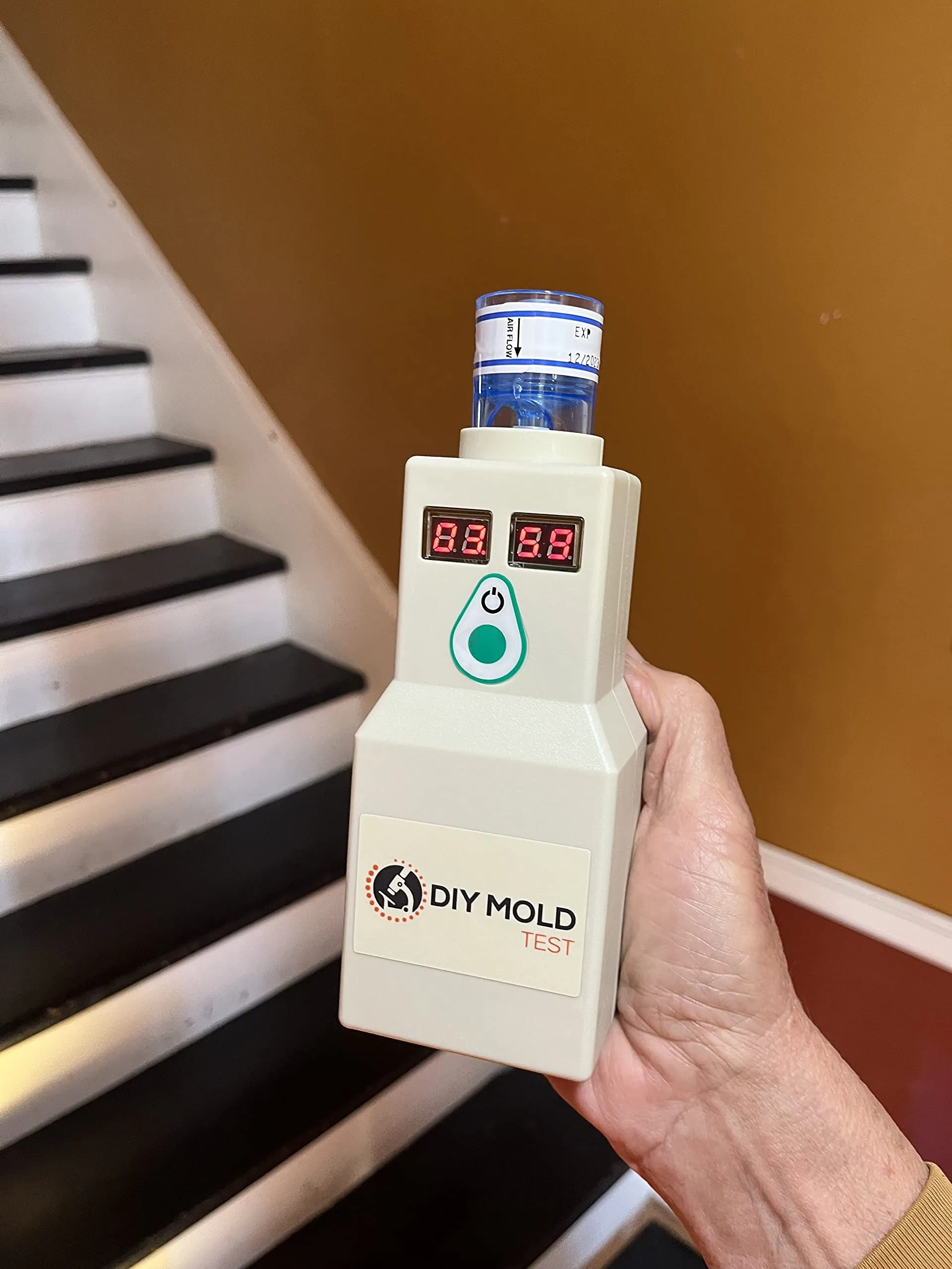 DIY Mold Test, Mold Test Kit For Home Air Professional Air Test (3 Tests) All Lab Fees and Expert Consult Included