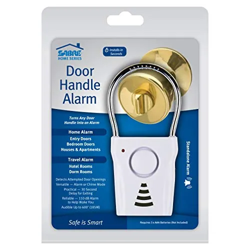 Door Handle Alarm – 110dB Door Alarm for Home Security