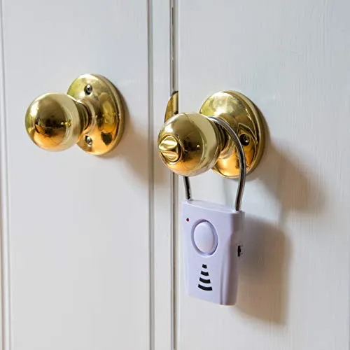 Door Handle Alarm – 110dB Door Alarm for Home Security